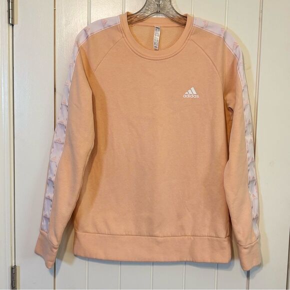 Adidas Women's Peach Sweatshirt Size Medium - Picture 2 of 9